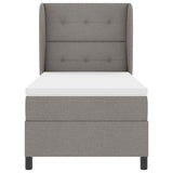 Letto a molle con testiera Talpa 90 x 190 cm Tessuto