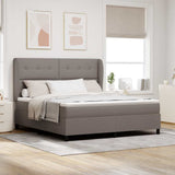 Letto a molle con testiera Talpa 180 x 200 cm Tessuto