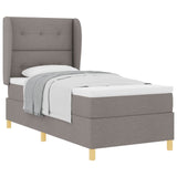 Letto a molle con testiera Talpa 190 x 90 cm Tessuto