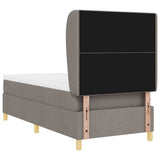 Letto a molle con testiera Talpa 190 x 90 cm Tessuto
