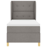 Letto a molle con testiera Talpa 190 x 90 cm Tessuto