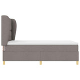 Letto a molle con testiera Talpa 200 x 140 cm Tessuto