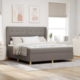 Letto a molle con testiera Talpa 200 x 180 cm Tessuto
