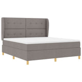 Letto a molle con testiera Talpa 200 x 180 cm Tessuto