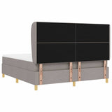 Letto a molle con testiera Talpa 200 x 180 cm Tessuto