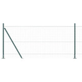 Palo della recinzione 26 pcs Argento 3.2 x 3.2 x 110 cm Acciaio