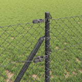 Palo della recinzione Grigio 25 x 0,4 m (rete 40 x 40 mm)