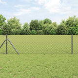 Palo della recinzione Grigio 25 x 0,4 m (rete 40 x 40 mm)