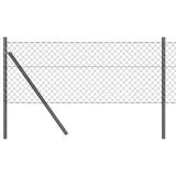 Palo della recinzione Grigio 25 x 0,4 m (rete 40 x 40 mm)