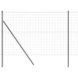 Recinzione con Posto Grigio 1,5 x 10 m Acciaio