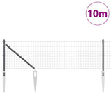 Recinzione in rete saldata con punte 10 x 0,4 m (P x H)
