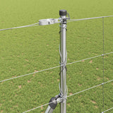 Recinzione da campo Argento 25 x 1.6 m Acciaio zincato