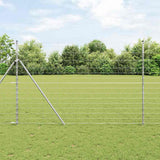 Palo della recinzione Zincato 25 x 1,6 m Acciaio