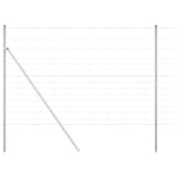 Palo della recinzione Zincato 25 x 1,6 m Acciaio