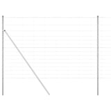 Recinzione da campo Argento 25 x 1.6 m Acciaio zincato