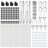 Recinzione da campo Argento 50 x 0.8 m Acciaio zincato