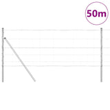 Palo della recinzione Zincato 50 x 0,8 m Acciaio