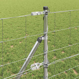 Recinzione da campo Argento 50 x 0.8 m Acciaio zincato