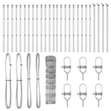 Recinzione da campo Argento 50 x 0.8 m Acciaio zincato