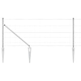 Recinzione da campo Argento 50 x 0.8 m Acciaio zincato