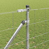 Recinzione da campo Argento 50 x 1.2 m Acciaio zincato