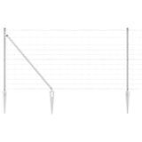 Recinzione da campo Argento 50 x 1.2 m Acciaio zincato