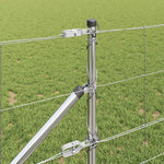 Recinzione da campo Argento 100 x 0.8 m Acciaio zincato