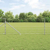 Recinzione da campo Argento 100 x 0.8 m Acciaio zincato