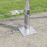 Recinzione da campo Argento 25 x 1.4 m Acciaio zincato