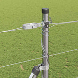 Recinzione da campo Argento 25 x 1.4 m Acciaio zincato