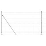 Recinzione da campo Argento 25 x 1.4 m Acciaio zincato