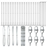 Recinzione da campo Argento 50 x 0.8 m Acciaio zincato