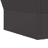 Focolare Nero 40 x 40 x 35 cm Acciaio