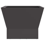 Focolare Nero 40 x 40 x 35 cm Acciaio