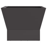 Focolare Nero 40 x 40 x 35 cm Acciaio