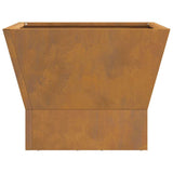 Focolare Marrone 40 x 40 x 35 cm Acciaio