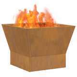 Focolare Marrone 40 x 40 x 35 cm Acciaio