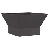 Focolare Nero 60 x 60 x 35 cm Acciaio