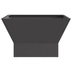 Focolare Nero 60 x 60 x 35 cm Acciaio