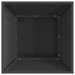 Focolare Nero 60 x 60 x 35 cm Acciaio