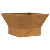 Focolare Nero 60 x 60 x 35 cm Acciaio