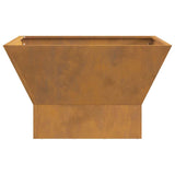 Focolare Nero 60 x 60 x 35 cm Acciaio