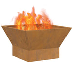 Focolare Nero 60 x 60 x 35 cm Acciaio