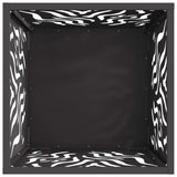 Focolare Nero 40 x 40 x 40 cm Acciaio laminato a freddo