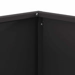 Focolare Nero 60 x 60 x 40 cm Acciaio laminato a freddo