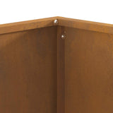 Focolare Marrone 60 x 60 x 40 cm acciaio corten