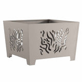 Focolare Marrone 60 x 60 x 40 cm acciaio corten