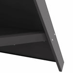 Focolare Nero 58 x 40 x 100 cm Acciaio laminato a freddo