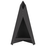 Focolare Nero 58 x 40 x 100 cm Acciaio laminato a freddo