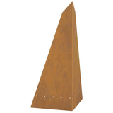 Focolare Marrone 58 x 40 x 100 cm acciaio corten